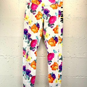 Victoria's Secret PINK Ultimate Floral Leggings w/2 Side Pockets Size Small
